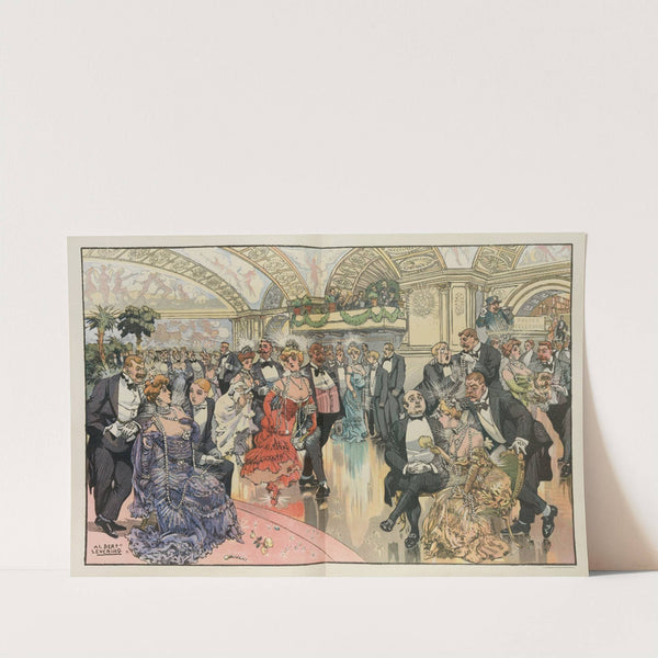 The diversions of high society (1905) by Albert Levering