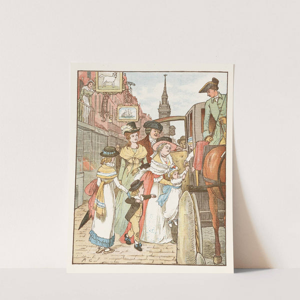 The Diverting History of John Gilpin pl3 by Randolph Caldecott