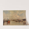 The Docks La Villette in Paris (1885) by Pierre Vauthier