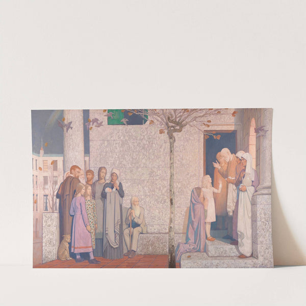 The doctor (1916) by Frederick Cayley Robinson