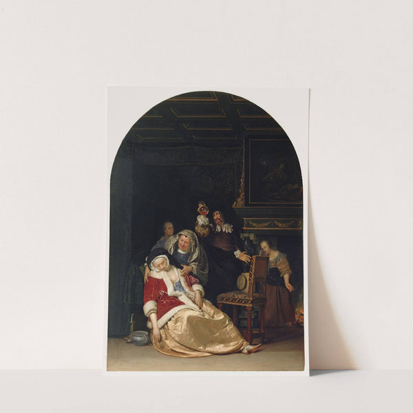 The Doctor's Visit by Frans van Mieris the Elder