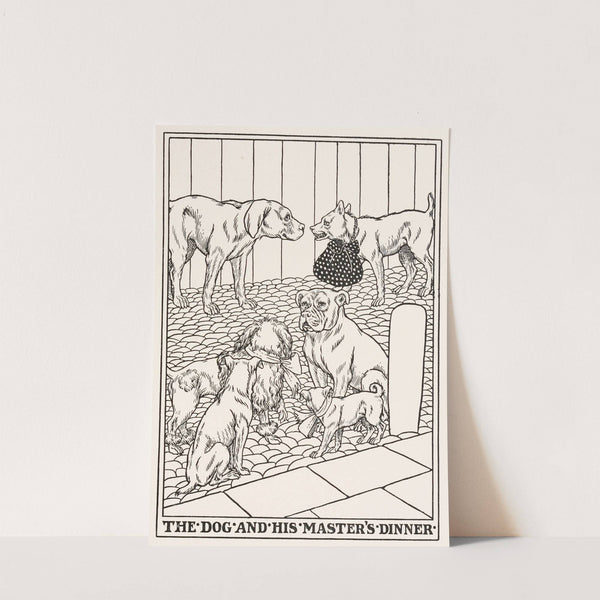 The Dog and his Master's Dinner by Percy J. Billinghurst