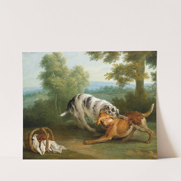 The Dog Carriyng his Dinner To His Master by Jean-Baptiste Oudry