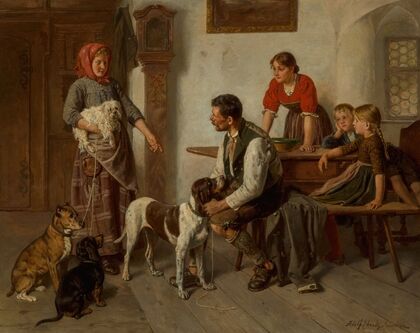 The dog seller