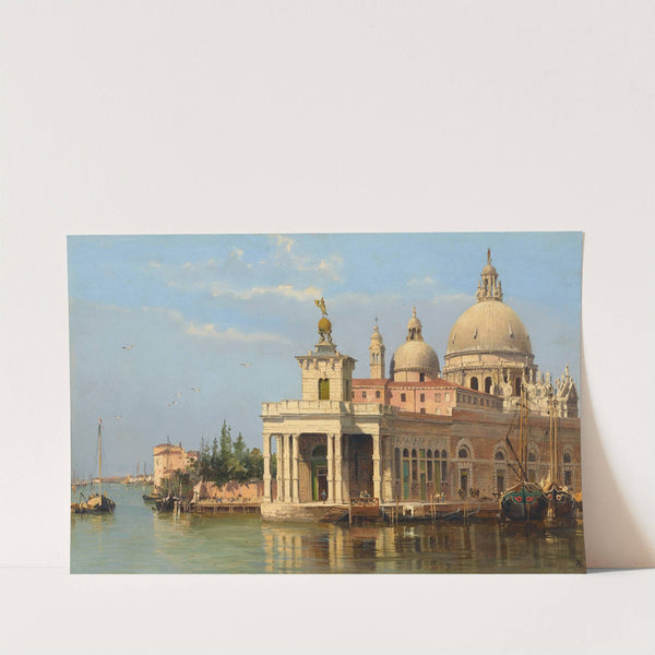 The Dogana with Santa Maria della Salute, Venice by Antonietta Brandeis