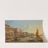 The Doge’s Palace and Grand Canal, Venice by Giovanni Grubacs