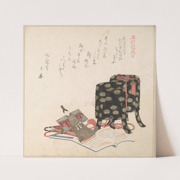 The Doll Festival, Third Day of the Third Month by Kubo Shunman