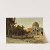 The Dome Of The Rock, Jerusalem by Hermann David Salomon Corrodi
