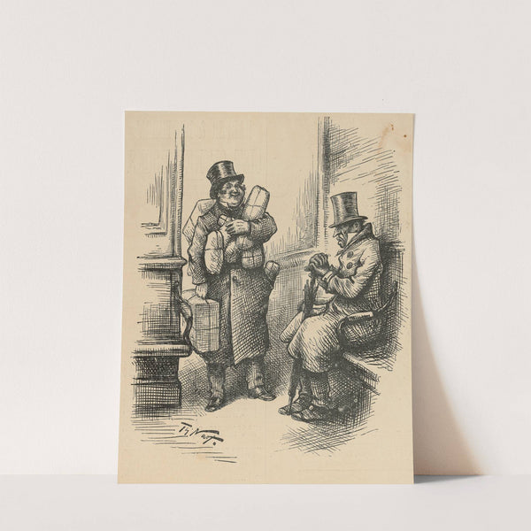 The domestic express (1882) by Thomas Nast