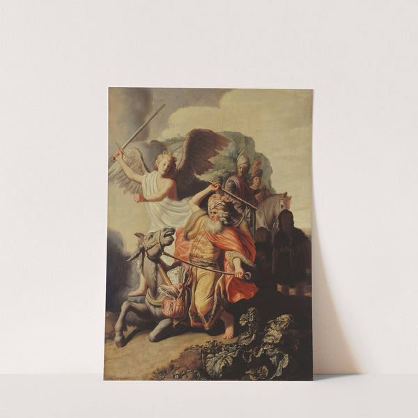 The Donkey of the Prophet Balaam by Rembrandt van Rijn