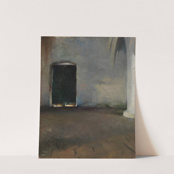 The Door by Helene Schjerfbeck