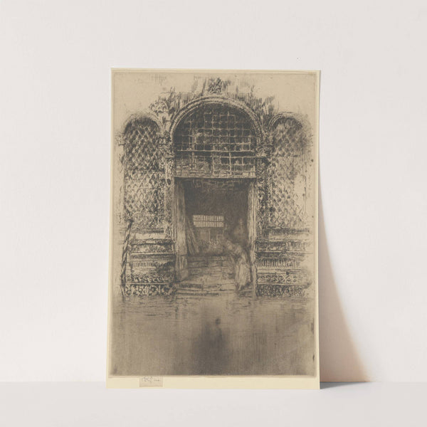 The Doorway (ca. 1879) by James Abbott McNeill Whistler