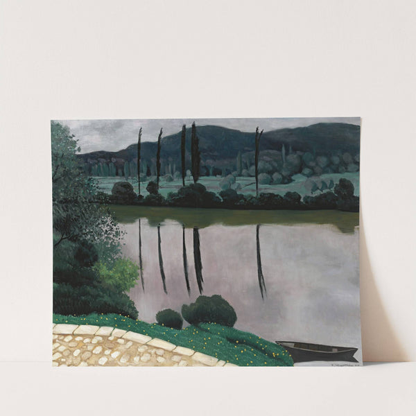 The Dordogne In Vitrac (1925) by Félix Vallotton