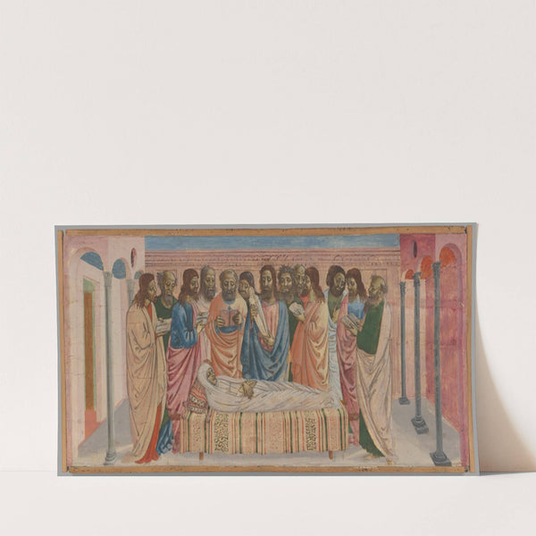 The Dormition of the Virgin by Bernardino di Giovanni da Castelletto