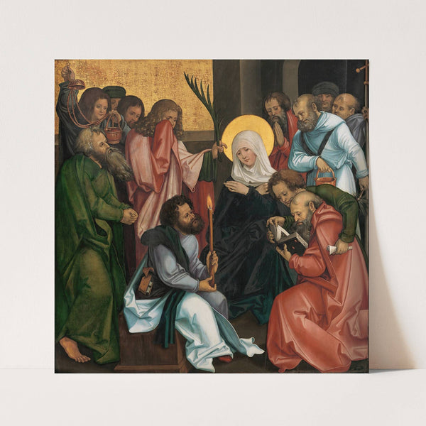 The Dormition of the Virgin (ca. 1510) by Hans Leonhard Schäufelein