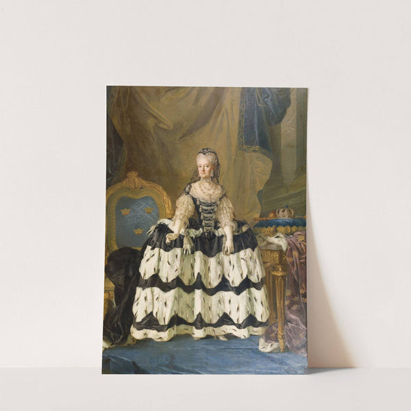 The Dowager Queen Lovisa Ulrika of Sweden by Lorens Pasch the Younger