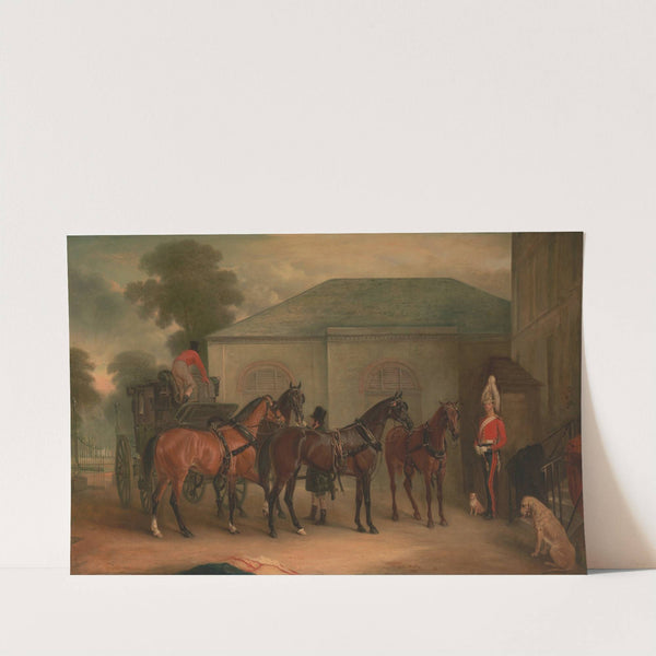 The Drag of Sir Watkin Williams Wynn by John Ferneley