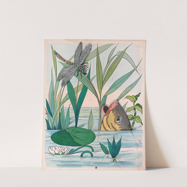 The dragon-fly by Lothar Meggendorfer