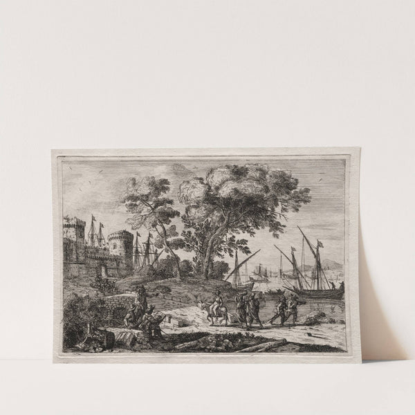 The Draughtsman (c. 1630–60) by Claude Lorrain