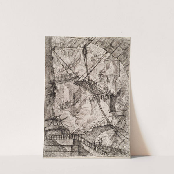 The Drawbridge by Giovanni Battista Piranesi