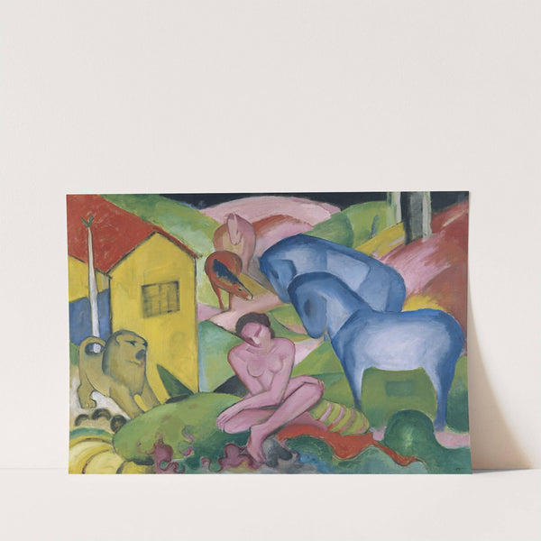 The Dream (1912) by Franz Marc