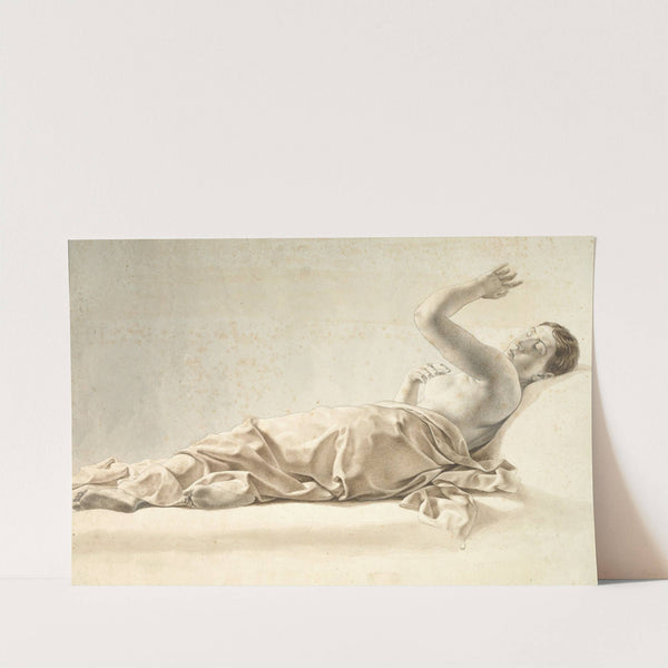 The Dream of Alcyone (1811 – 1814) by Christoffer Wilhelm Eckersberg