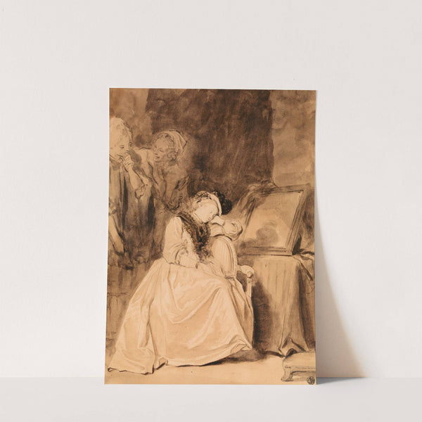 The Dreamer by Jean-Honoré Fragonard