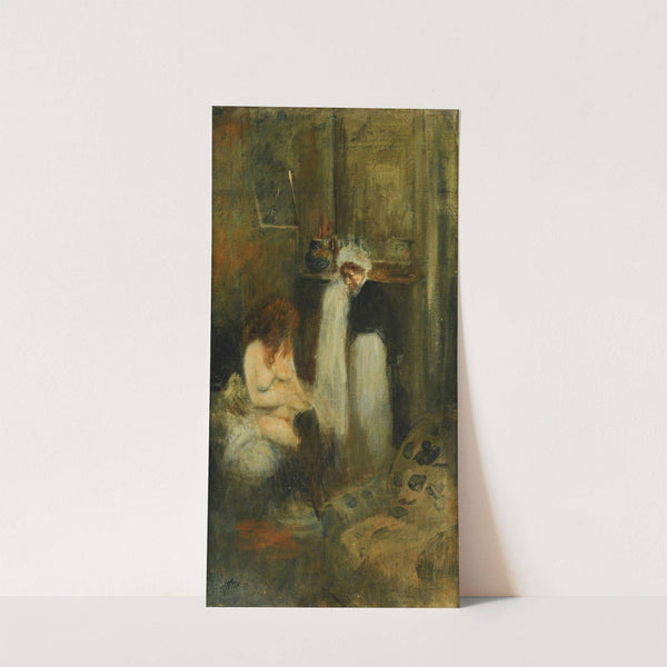 The dresser by Jean-Louis Forain