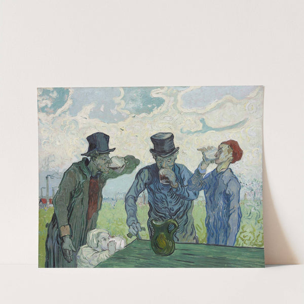 The Drinkers (1890) by Vincent van Gogh