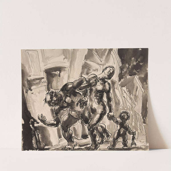 The Drunk (1930) by Alfred Ost