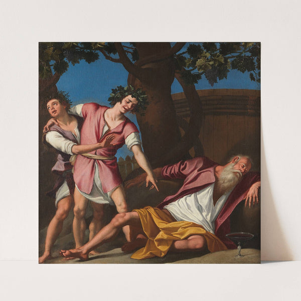 The Drunkenness of Noah (1620) by Jacopo da Empoli