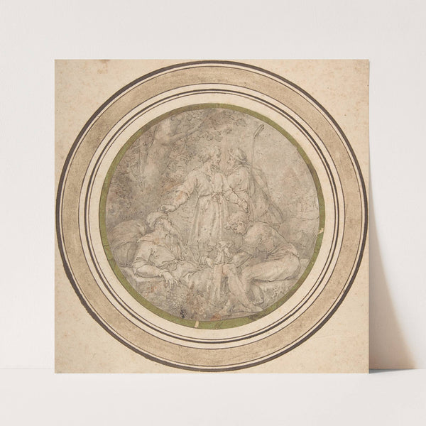 The Drunkenness of Noah by Friedrich Sustris