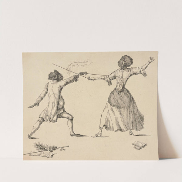 The Duchess of Queensbury and Soubise (1773) by William Austin