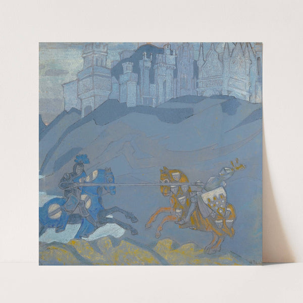 The Duel by Nicholas Roerich