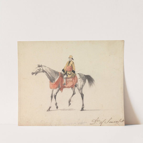 The Duke of Somerset on Horseback by Peter Tillemans