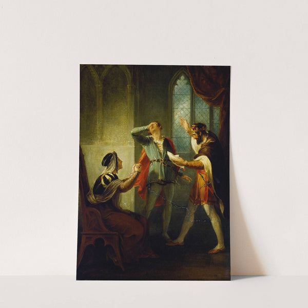 The Duke of York discovering his son Aumerle’s treachery (1794-1799) by William Hamilton