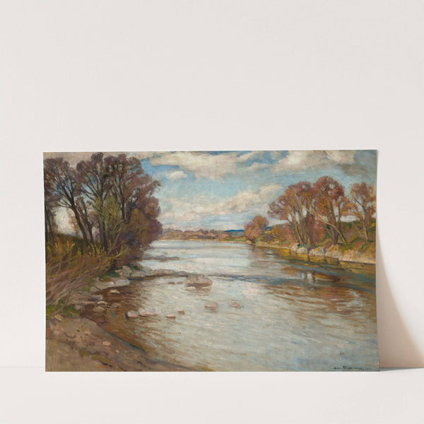 The Dunajec River at Szaflary by Stefan Filipkiewicz