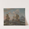 The Dutch Whaling Fleet by Abraham Storck
