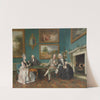 The Dutton Family in the Drawing Room of Sherborne Park, Gloucestershire by Johan Joseph Zoffany