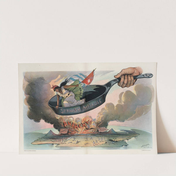 The duty of the hour; - to save her not only from Spain, but from a worse fate by Louis Dalrymple