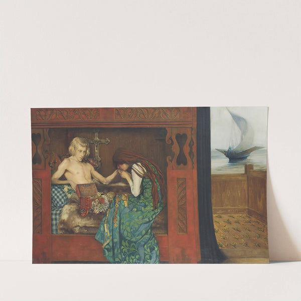 The Dying Betrothed (circa 1906) by Agnes Slott-Møller