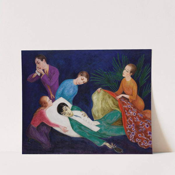 The Dying Dandy by Nils Dardel