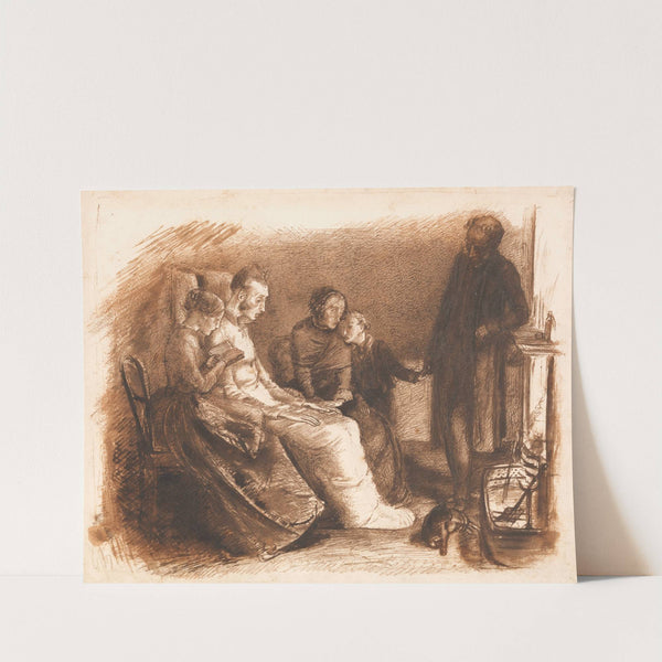 The Dying Man by Sir John Everett Millais