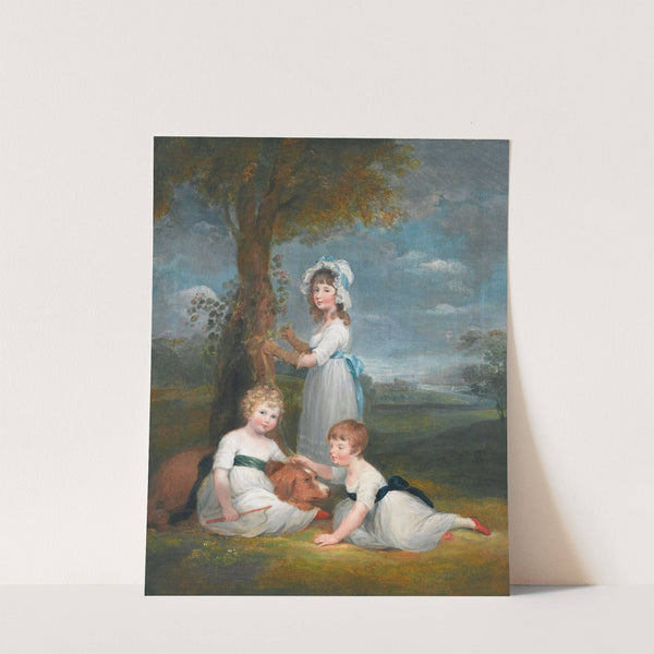 The Earl Of Lincoln And His Sisters by Maria Spilsbury