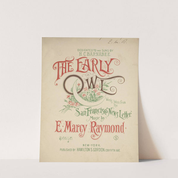 The early owl by Anonymous