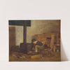 The Early Scholar (c. 1865) by Eastman Johnson