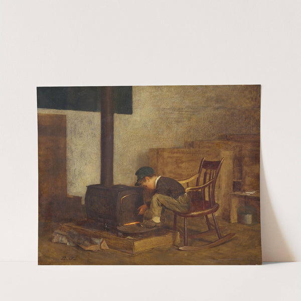 The Early Scholar (c. 1865) by Eastman Johnson