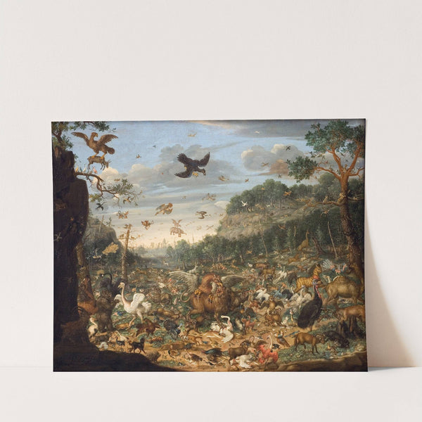 The Earth After The Fall Of Man by Franz Rösel Von Rosenhof