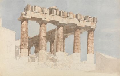 The East End and South Side of the Parthenon — size preview
