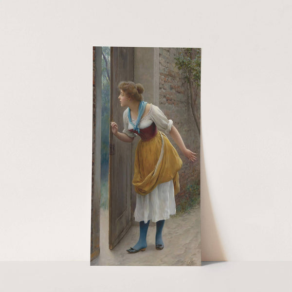 The eavesdropper (1906) by Eugen von Blaas